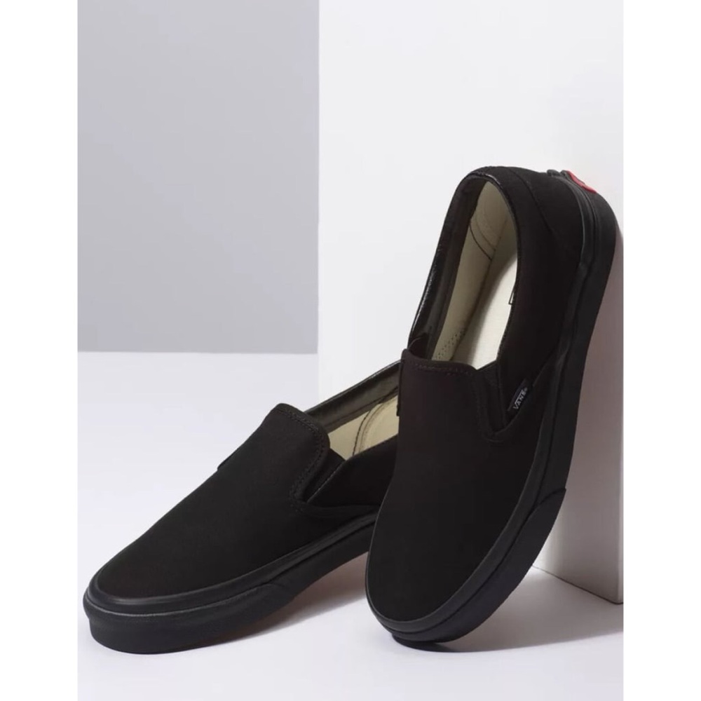 VANS Classic Slip-On Black & Black Shoes